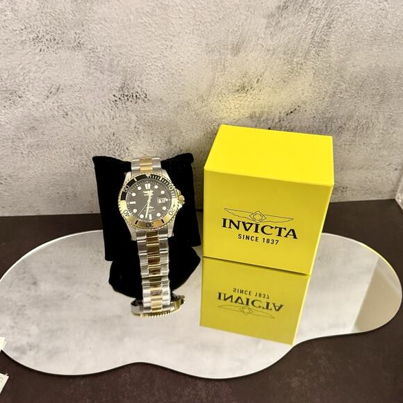 Invicta Pro Diver Men\'s Watch - 43mm, Steel, Gold(30944)-NEW IN BOX main image 5